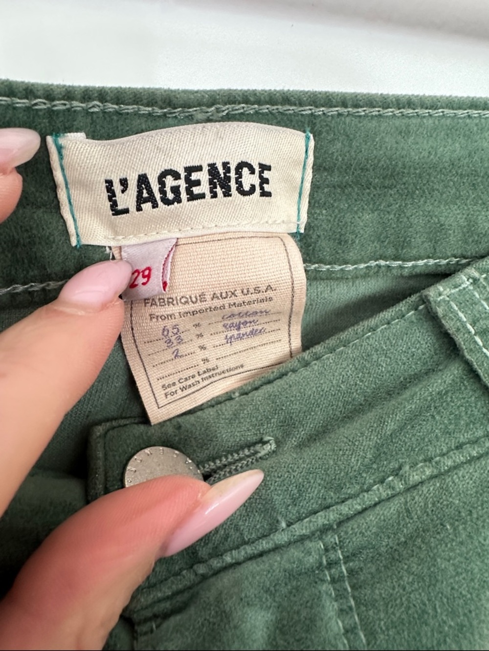L'AGENCE Marty High Rise Flare Pants - Picture 2 of 7